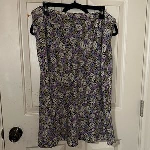 Floral skirt
